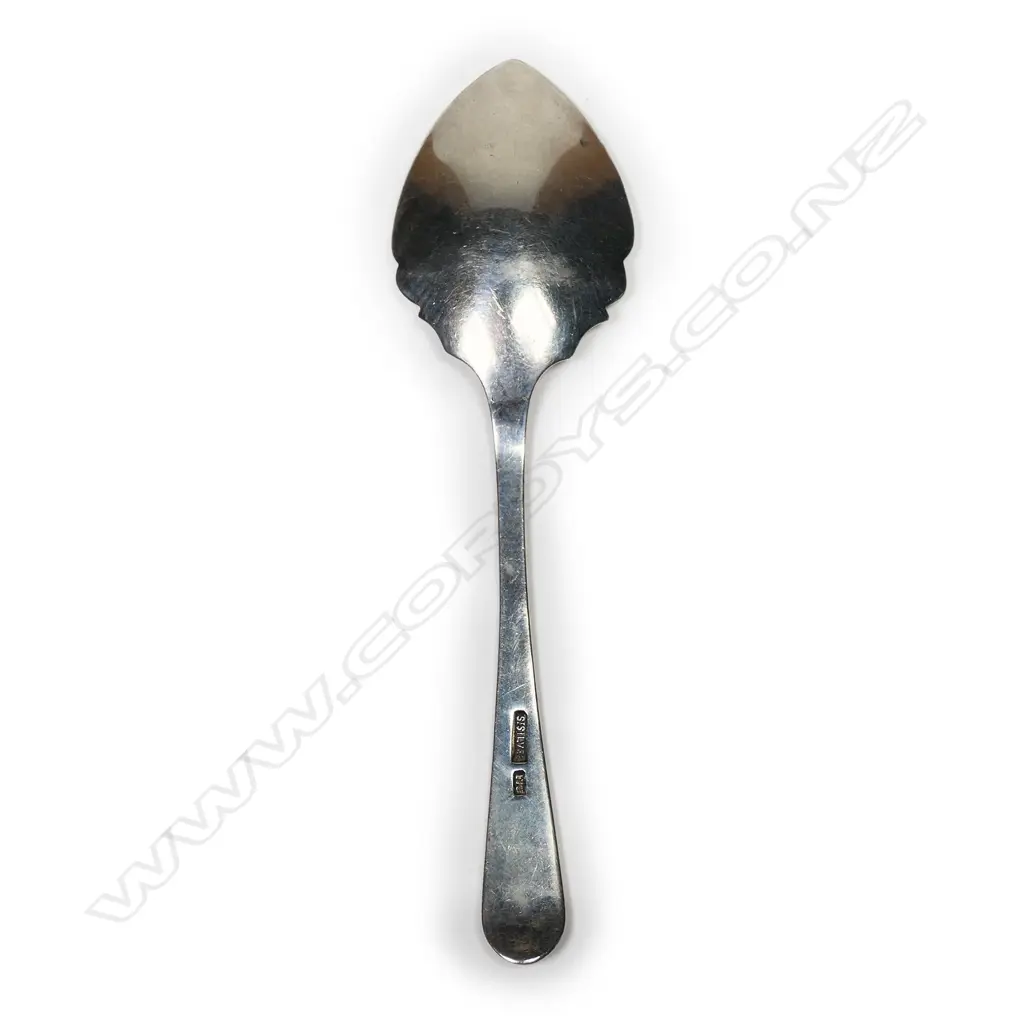 Frank Grady (Wellington) silver preserve spoon, Image 1++